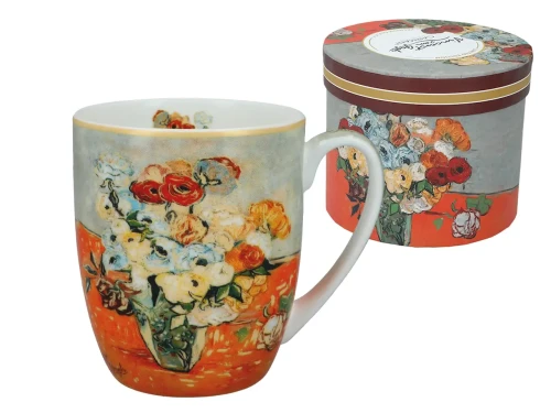 Kubek Camio - V. van Gogh, Róże (CARMANI) 5905450816001