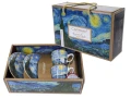 Kpl. 2 filiżanek espresso V. Van Gogh Gwiaździsta noc CARMANI 5907580060910