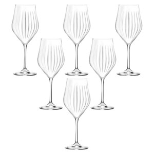 Kryształowe Kieliszki do wina 6 sztuk 550 ml RCR TIMELESS