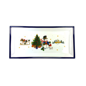 Cicha Noc Tacka Prostokątna 36X18 cm Blue Bogucice