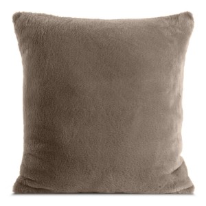 Poszewka dekoracyjna NINA 45x45 Eurofirany beżowa futrzana i puszysta