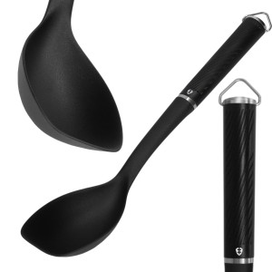 ŁYŻKA PEŁNA ZWIEGER Z ZAWIESZKĄ SZPATUŁKA FORTE KUCHENNA DO SMAŻENIA
