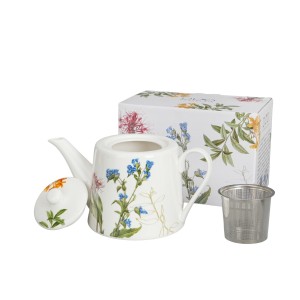 DUO Dzbanek z zaparzaczem ze stali nierdzewnej BARWY NATURY