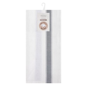 Ręcznik kuchenny ścierki z bawełny 50X70 srebrny 2 szt zestaw