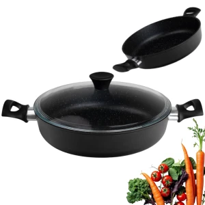 Remoska Europa niski garnek granitowy 28 cm