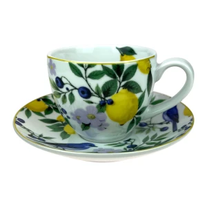 Filiżanka ze spodkiem porcelanowa CAPRI 300 ml Bogucice