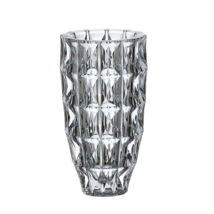 Wazon kryształowy Bohemia Diamond 28 cm, szlifowany
