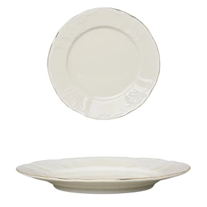 Talerz deserowy Ivory Gold 19 cm THUN Bernadotte porcelana