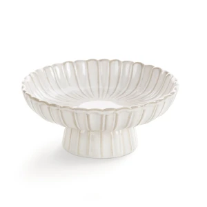 Misa dekoracyjna ceramiczna Avril 16x16x7 cm kremowa