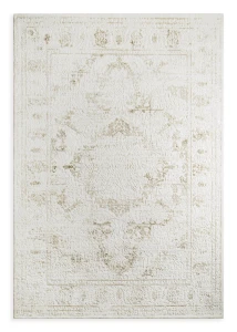 Dywan 60x100 cm kremowy przekierany geometryczny NOVA4 Eurofirany