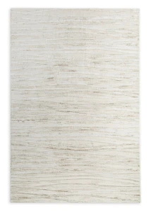 Dywan 60x100 cm kremowo-biały wypukły falowany NOVA5 Eurofirany