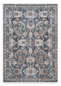 Dywan 60x100 cm ciemnoniebieski nowoczesny HAWAI2 Eurofirany