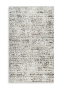 Dywan 60x100cm srebrny nowoczesny cieniowany abstrakcyjny OMEGA2 Eurofirany