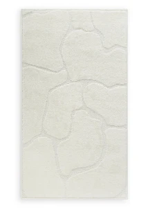 Dywan 80x150 cm kremowy nowoczesny geometryczny ALBA1 Eurofirany