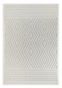 Dywan 80x150 cm kremowy nowoczesny geometryczny DIDAR4 Eurofirany