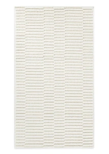 Dywan 80x150 cm beżowy geometryczny w paski RWDA1 Eurofirany