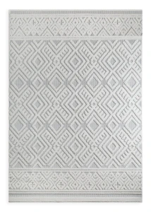 Dywan 80x150 cm jasnobeżowy nowoczesny geometryczny DIDAR7 Eurofirany