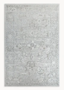 Dywan 80x150 cm popielaty nowoczesny geometryczny ELBA3 Eurofirany