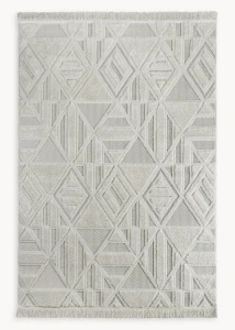 Dywan 80x150 cm jasnosrebrny LE MANS3 Eurofirany