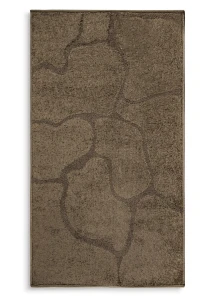 Dywan 80x150 cm brązowy nowoczesny geometryczny ALBA3 Eurofirany
