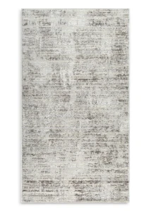 Dywan 80x150cm srebrny nowoczesny cieniowany abstrakcyjny OMEGA2 Eurofirany