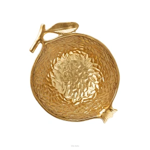 Villa Italia Złota miseczka na przekąski 16 cm GRENADE GOLD