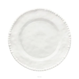Villa Italia Talerz do ciasta porcelanowy 26 cm MESTIERE WHITE