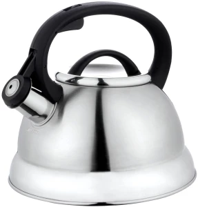 Czajnik tradycyjny nierdzewny 2,2l srebrny Kinghoff gaz indukcja KH-3774
