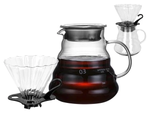 Dzbanek z dripperem do parzenia kawy