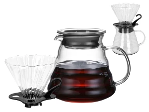 Dzbanek z dripperem do kawy 600 ml