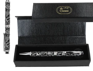 Elegancki długopis ze smokiem w ekskluzywnym etui