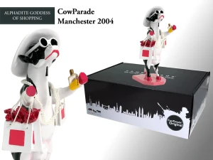 CowParade Manchester 2004, Alphadite Goddess Of Shopping, autor: Simon Walmsey