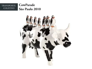 CowParade 2005, Transporte Coletivo, autor: Angeli