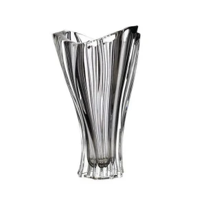 Bohemia Wazon 320 mm PLANTICA GRAPHITE Kryształ