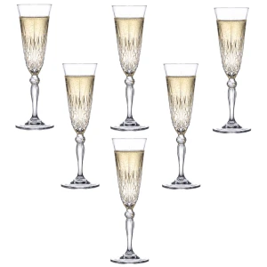 RCR Melodia Kieliszki do szampana 160 ml 6 szt.