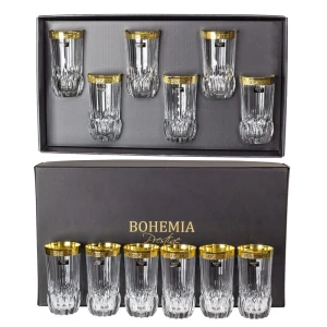 Zestaw 6 szklanek Long 400 ml Mirador Bohemia Prestige