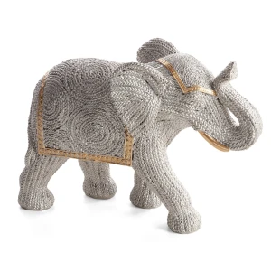 Figurka dekoracyjna Valeri srebrna 25 × 9 × 18 cm