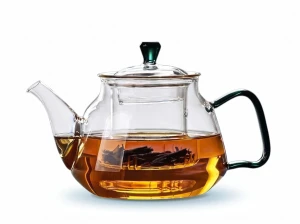 Szklany czajniczek do herbaty z zaparzaczem 800 ml