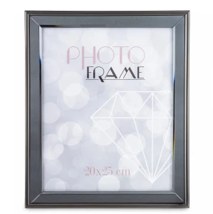 Srebrna ramka na zdjęcie 20 × 25 cm elegancka dekoracyjna