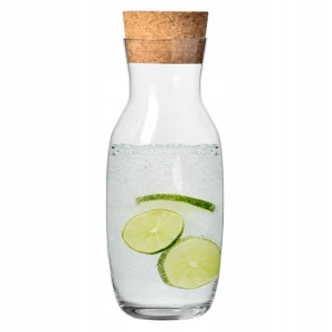 Karafka do wody z korkiem Pure KROSNO 1L