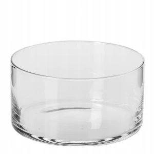 Salaterka GLAMOUR 19 cm transparentny KROSNO