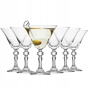 Kieliszki do martini Krista KROSNO 6szt 170ml do drinków koktajli glamour