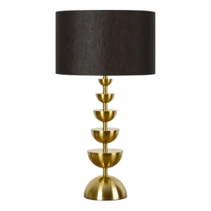 Dekoracyjna lampa stołowa LENA, czarna, Ø46 × 80 cm
