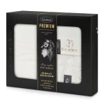 Komplet ręczników GAJA 3 szt. 100% bawełna 550 g/m² kremowy