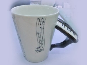 Kubek muzyczny - fortepian