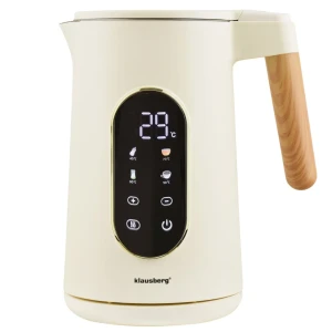 Czajnik elektryczny, 1,7L, LED dotykowy, regulacja temperatury, Klausberg