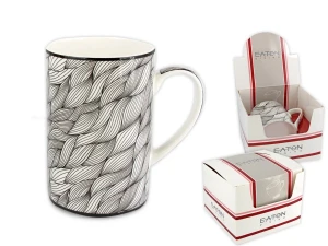 Porcelanowy Kubek London Wave 350 ml