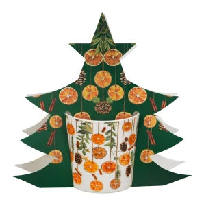 Kubek 360 ml w opakowaniu choinka WINTER FRUITS
