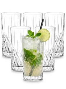 RCR LONDON SZKLANKA 375ML LONG KPL 6 SZT