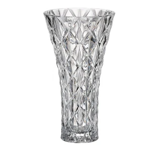 Wazon dekorowany Memphis 305 ml ze szkła kryształowego Crystalite Bohemia